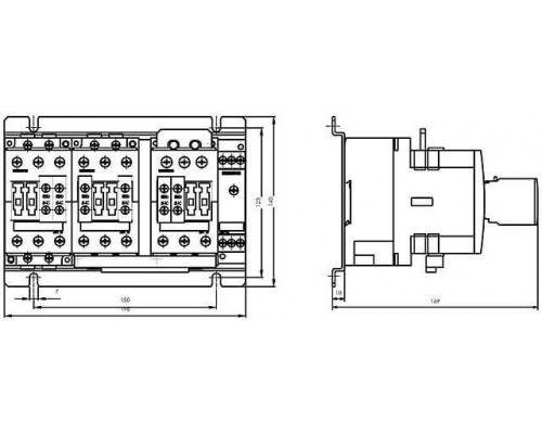 3RA1436-8XC21-1AC2 контакторная сборка