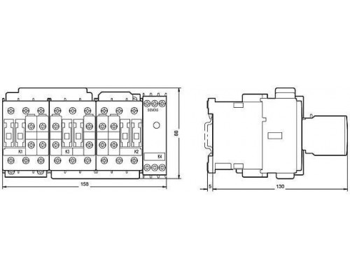 3RA1423-8XC21-1AG2 контакторная сборка