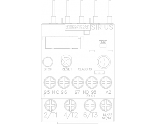 3RU2116-1JB0 реле перегрузки