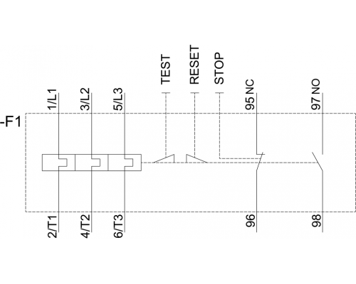 3RU2136-4GB1 реле перегрузки