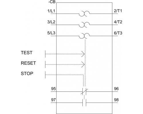 3RU2116-1GC1 реле перегрузки