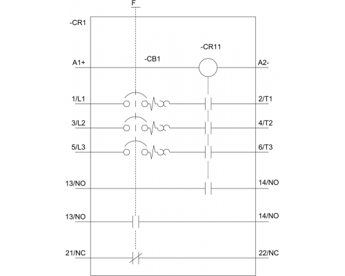 3RA2115-1HA17-1BB4 пусковая сборка Sirius