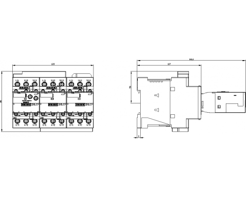 3RA2426-8XF32-1BB4 пусковая сборка Sirius