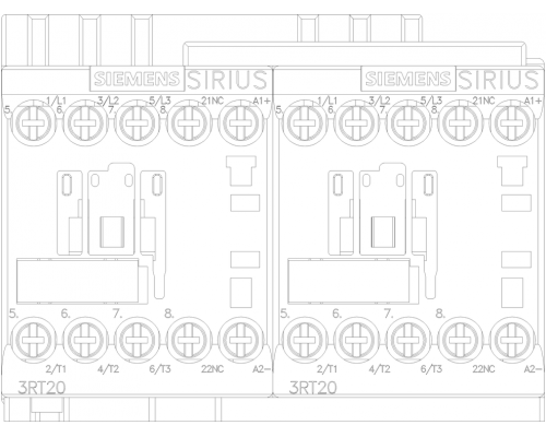 3RA2317-8XB30-1FB4 пусковая сборка Sirius
