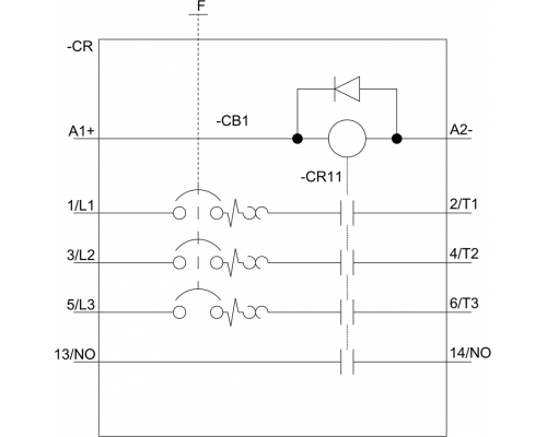 3RA2110-0HA15-1FB4 пусковая сборка Sirius