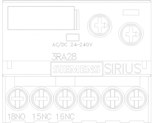 3RA2813-1AW10 пусковая сборка Sirius