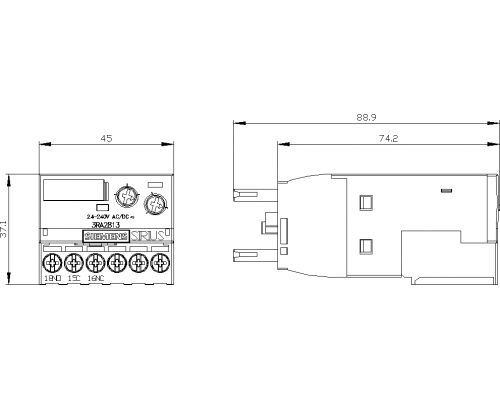 3RA2813-1AW10 пусковая сборка Sirius
