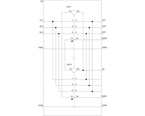 3RA2327-8XB30-1AC2 пусковая сборка Sirius