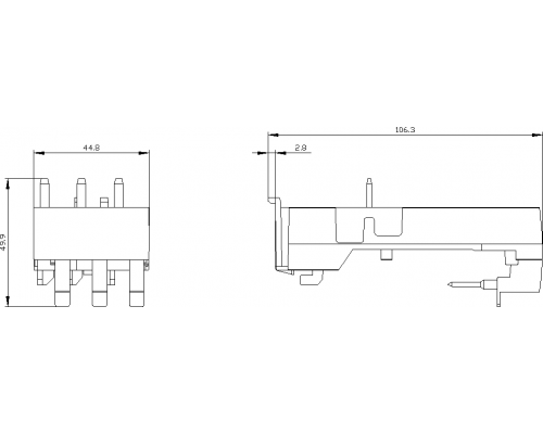 3RA2921-2F пусковая сборка Sirius