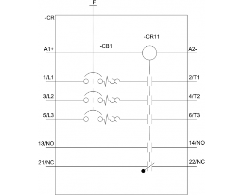 3RA2120-4DH27-0BB4 пусковая сборка Sirius