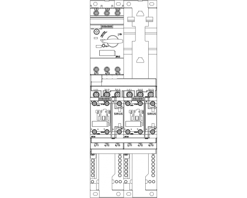 3RA2220-4BB26-0AP0 пусковая сборка Sirius
