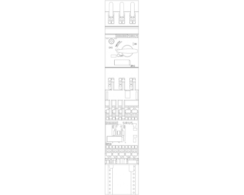 3RA2110-0BH15-1BB4 пусковая сборка Sirius