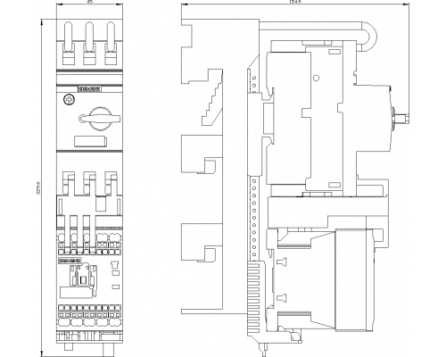 3RA2110-1CS15-1BB4 пусковая сборка Sirius