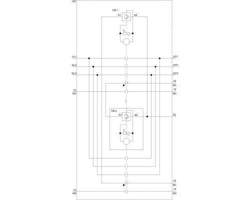 3RA2345-8XE30-1NB3 пусковая сборка Sirius