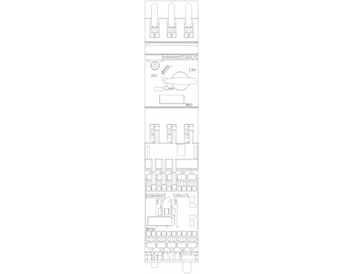 3RA2110-1CS15-1BB4 пусковая сборка Sirius