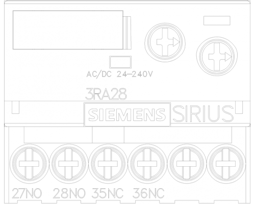 3RA2813-1FW10 пусковая сборка Sirius