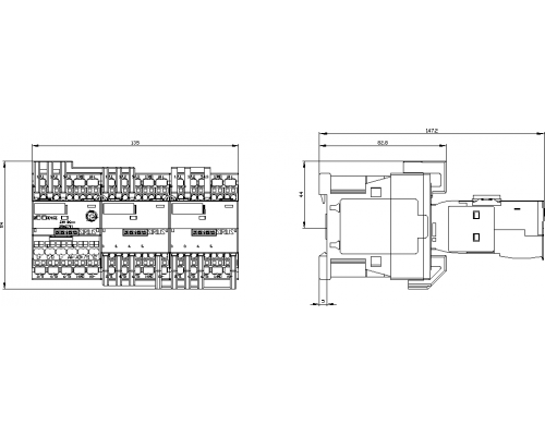 3RA2415-8XE31-2BB4 пусковая сборка Sirius