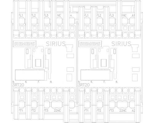 3RA2315-8XB30-2BB4 пусковая сборка Sirius