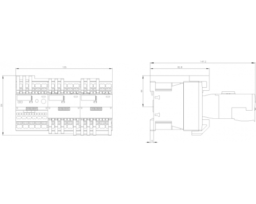 3RA2415-8XH31-2BB4 пусковая сборка Sirius