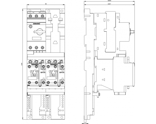 3RA2220-4AB26-0AP0 пусковая сборка Sirius
