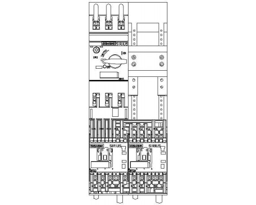 3RA2210-0CS15-2BB4 пусковая сборка Sirius