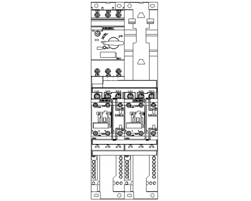 3RA2220-1FB24-0BB4 пусковая сборка Sirius