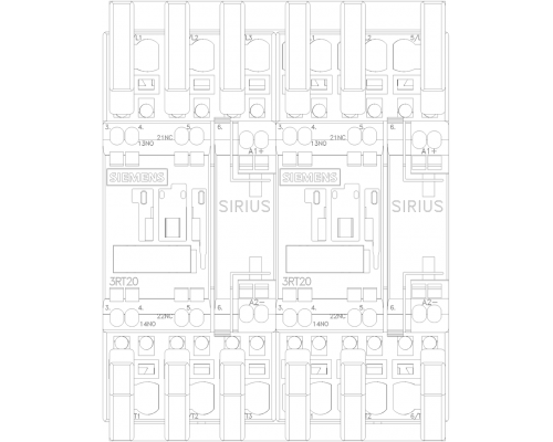 3RA2328-8XB30-2BB4 пусковая сборка Sirius