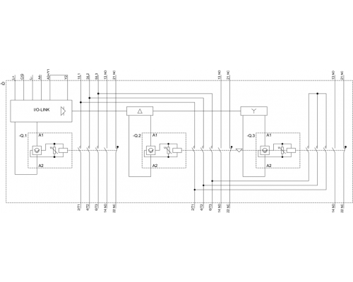 3RA2437-8XE32-1NB3 пусковая сборка Sirius