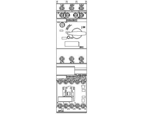 3RA2115-1BA16-2BB4 пусковая сборка Sirius