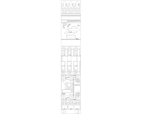 3RA2120-4BH27-0AP0 пусковая сборка Sirius