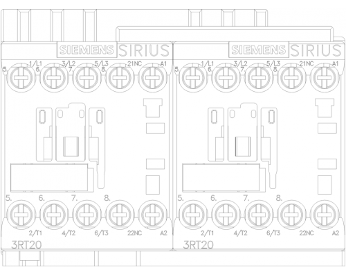 3RA2317-8XB30-1AK6 пусковая сборка Sirius