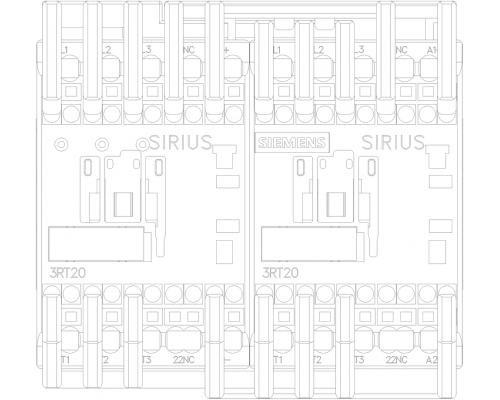 3RA2315-8XE30-2BB4 пусковая сборка Sirius