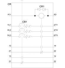 3RA2125-4CE27-0FB4 пусковая сборка Sirius