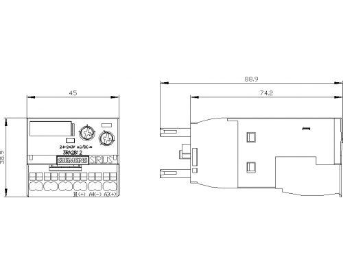 3RA2812-2DW10 пусковая сборка Sirius