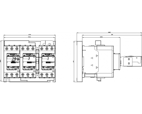 3RA2437-8XF32-1AG2 пусковая сборка Sirius
