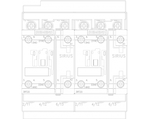 3RA2328-8XB30-1AK6 пусковая сборка Sirius