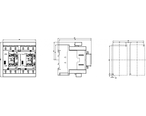3RA2345-8XB30-1AG2 пусковая сборка Sirius