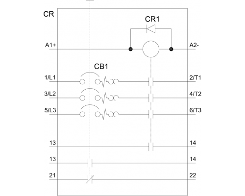 3RA2115-0EH15-1FB4 пусковая сборка Sirius