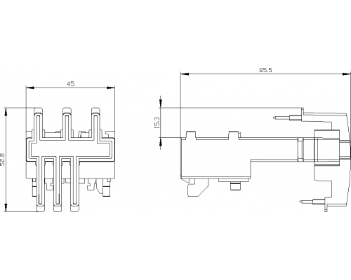 3RA2911-2AA00 пусковая сборка Sirius