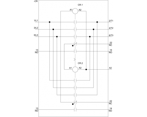 3RA2345-8XB30-1AG2 пусковая сборка Sirius
