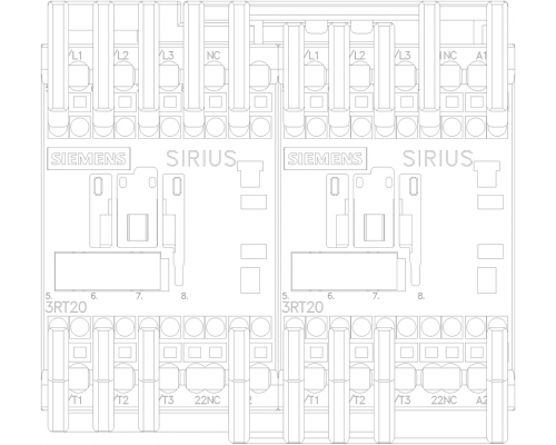 3RA2315-8XB30-2AB0 пусковая сборка Sirius