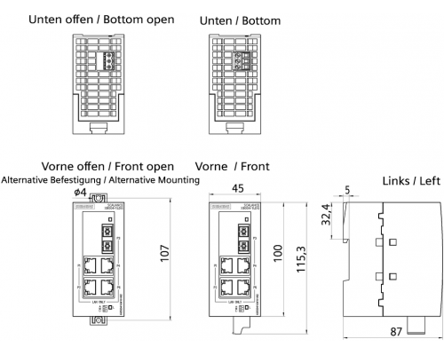 6GK5004-1GM10-1AB2 SCALANCE