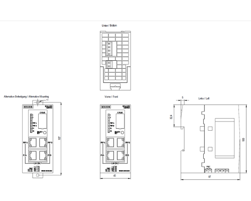 6GK5204-0BA00-2KB2 коммутатор Scalance
