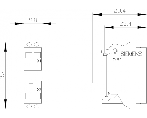 3SU1401-1BB50-3AA0 актуатор
