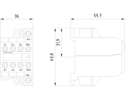 3TG1010-0BB4 Siemens Sirius