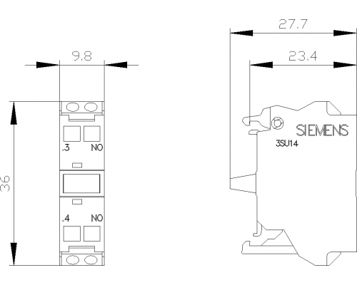 3SU1400-1AA10-3BA0 актуатор