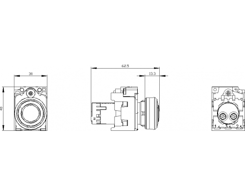 3SU1200-6KF10-1AA0 актуатор