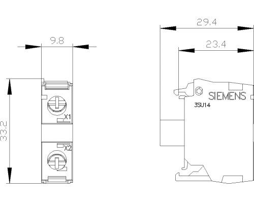 3SU1401-1BB20-1AA0 актуатор