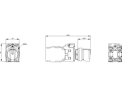 3SU1100-2BM60-1NA0 актуатор