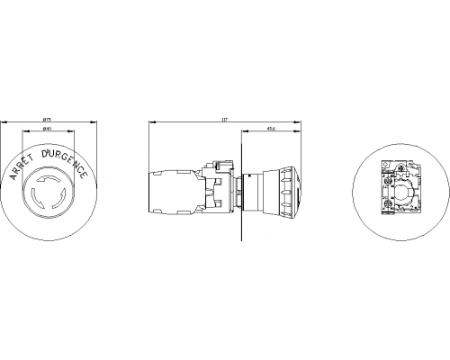 3SU1150-1HB20-1FJ0 актуатор